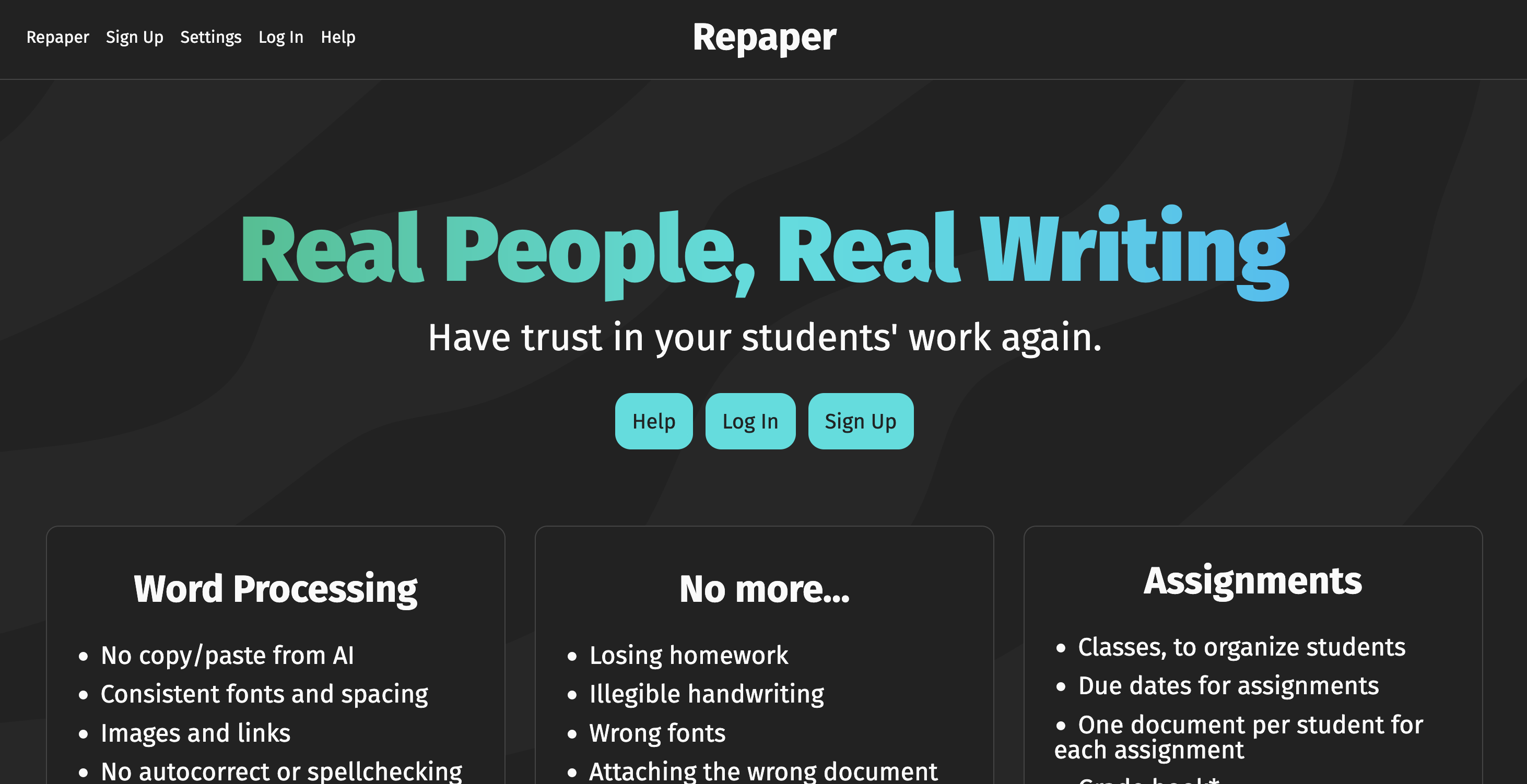 Repaper